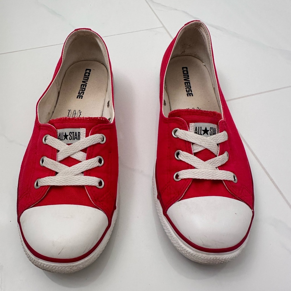 Converse - Womens All Star Ballet Lace Shoes (Chuck Taylor)